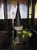 one of two church fonts