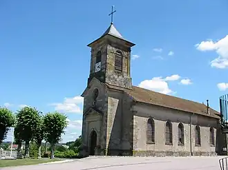 The church in Fontenay