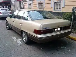 1990 Ford Taurus (Mexico); rebadged Mercury Sable LS