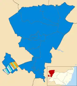 2007 results map
