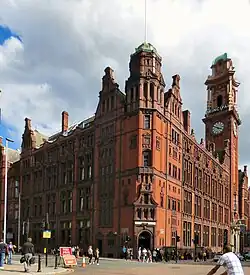 View from Oxford St/Whitworth St Intersection