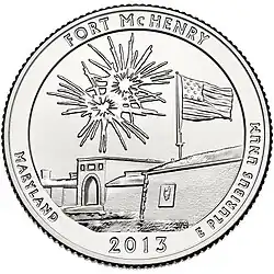 Fort McHenry National Historic Monument quarter