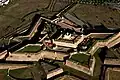 Birds-eye view of the fort.
