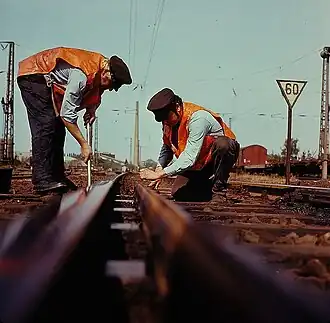 German track maintenance