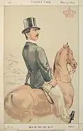 Francis, Duke of Teck by "Ἀτη" in the 14 May 1870 issue