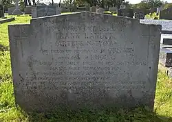 Frank Randle's grave