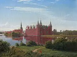 Frederiksborg Castle, by P.C. Skovgaard, 1841