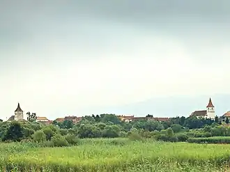 Panoramic view of Avrig