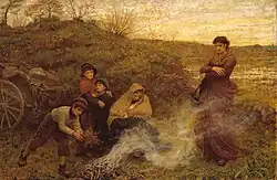 Frederick Walker, The Vagrants (1868)