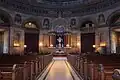 The chancel of Frederik's Church, part of the Evangelical-Lutheran Church in Denmark