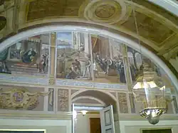Frescoes in the palace