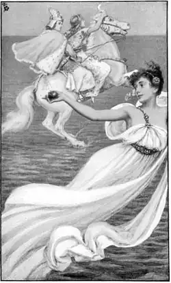 Frontispiece—Tales of the Enchanted Islands of the Atlantic by Thomas Wentworth Higginson, 1899.