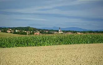 A general view of Galfingue