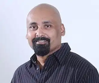 a shot of Martin Vengadesan