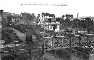 A general view of the station.