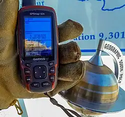 Garmin at 90 Deg South