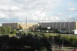 Młyniec, as viewed from Przymorze Wielkie