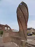 Monument 'The Flame' (Dutch: De Vlam)