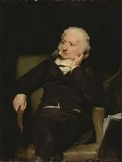 Portrait of Henry Fuseli by George Henry Harlow