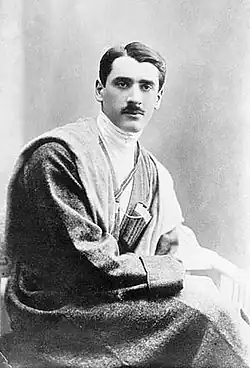 Photo of Nikoladze wearing robes