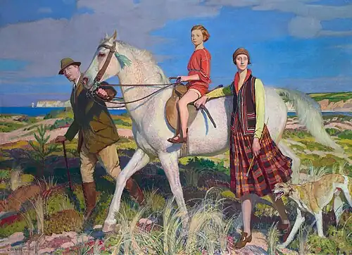 Four Loves I found, a Woman, a Child, a Horse and a Hound, 1922