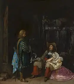 The Messenger (The Unwelcome News) (1653), Mauritshuis
