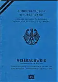 German Refugee Travel Document