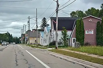 Community of Germfask along M-77