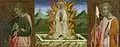 Giovanni di Paolo St. John the Evangelist, the Assumption of the Virgin and St. Ansaus