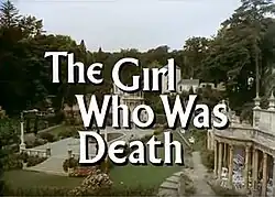 Screenshot of the programme titles