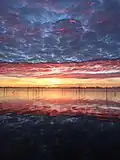 Sunrise over Lake Eppalock