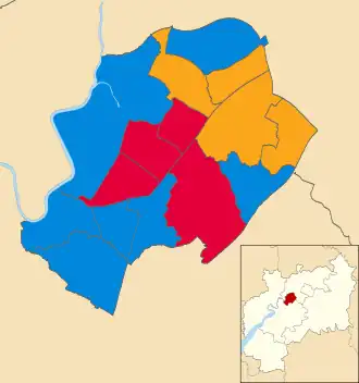 2006 results map