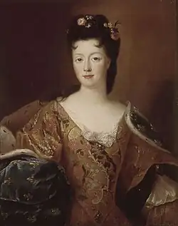 Élisabeth Charlotte d'Orléans - Mademoiselle de Chartres then Mademoiselle after her sisters marriage, Anne Marie