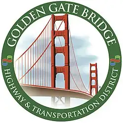 Golden Gate Bridge District Logo