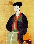 Portrait of Lady Jo ban (1341–1401 CE), Goryeo dynasty