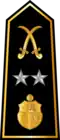 Général de division (Arabic: فريق, romanized:&nbsp;Fariq) (Tunisian Army)[30]