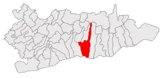 Location in Călărași County