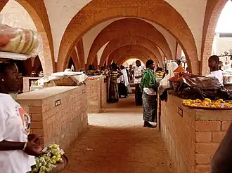 The Grand marché (Main Market) of Koudougou