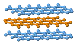 Side view of ABA layer stacking