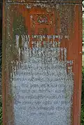 Close-up Gravestone of Alexander Gordon