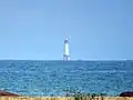 The lighthouse as seen from Yala National Park.
