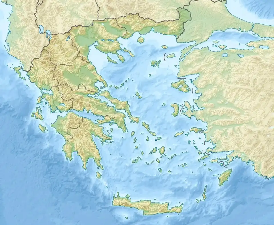 Epicurus is located in Greece
