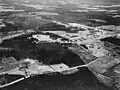 Aerial view of Greenbelt under construction, March 1937.