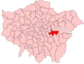Map of constituency