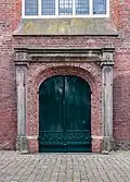 Entrance to the church. (Northside)