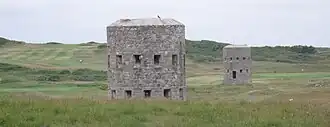 Towers on L'Ancresse