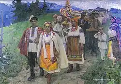 Hustul Wedding by Zubchenko Galyna, 1959.