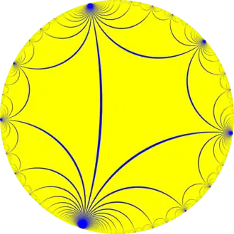 Infinite-order square tiling