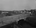 The original portion of the current bridge in 1941