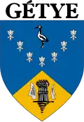 Coat of arms of Gétye